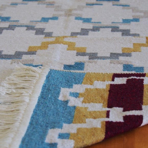 Reversible Turkish Accent Rug - 48" x 32" - Picture 5 of 5